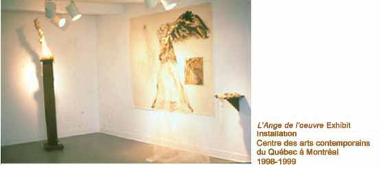 L'ANGE DE L'OEUVRE-CENTRE DES ARTS CONTEMPORAINS DU QU�BEC A MONTR�AL 