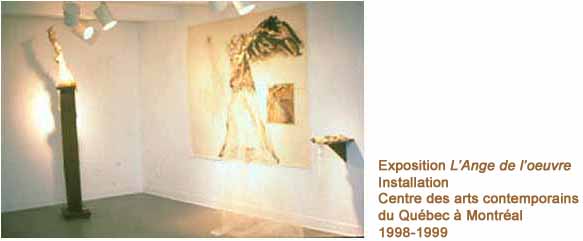 L'ANGE DE L'OEUVRE-CENTRE DES ARTS CONTEMPORAINS DU QU�BEC A MONTR�AL 