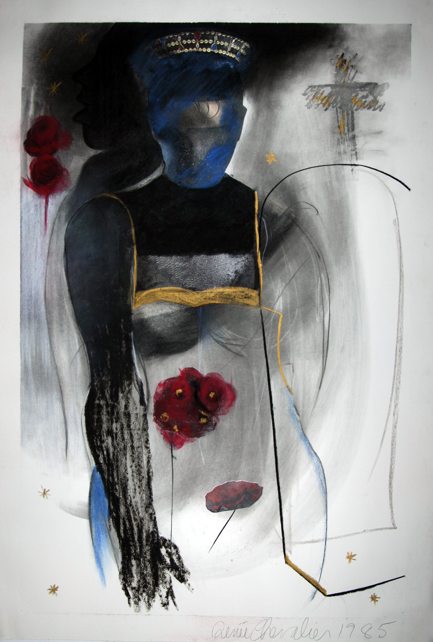 Femme et rose Them Clark.JPG - 625,9 KB